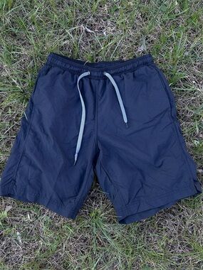 SAXX Cannonball 2 in 1 Inner Ball Pouch Small Black Shorts Swim Trunks 8.5”